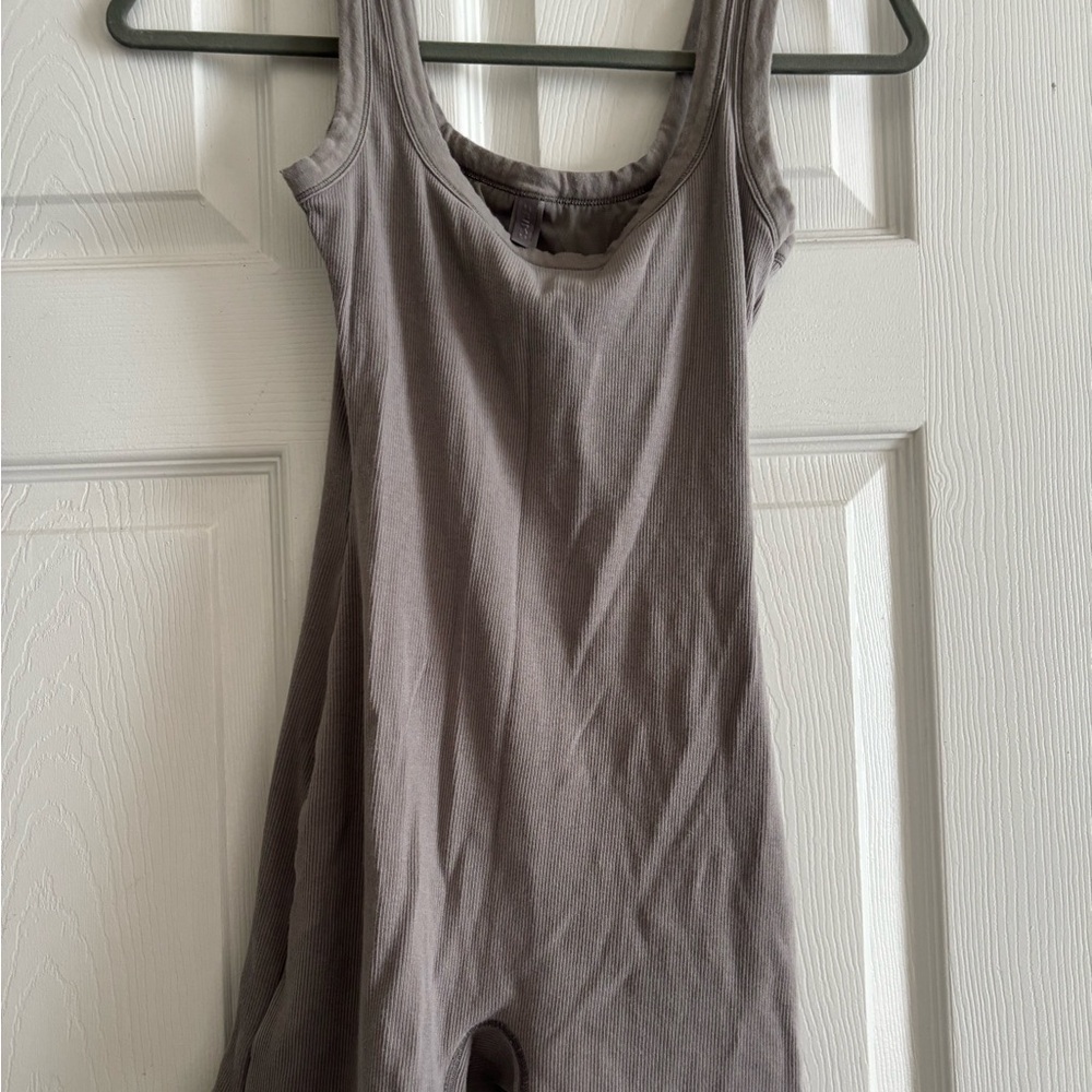 Skims Cotton Ribbed Onesie